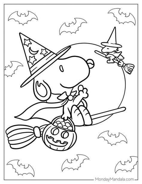 Peanuts Halloween Coloring Pages, Cartoon Halloween Coloring Pages, Jellycat Coloring Page, Mickey Mouse Coloring Pages Free Printable, Sesame Street Coloring Pages Free, Line Art For Coloring, Halloween Coloring Book Pages, Halloween Aesthetic Coloring Pages, Charlie Brown Halloween Coloring Pages