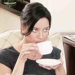 Pin for Later: Happy International Tea Day! Here, Have a Bunch of Tea-Sipping GIFs The "You Hearin' This Right Now?" Sip Tea Gif, Tea Meme, Sipping Tea, Sipping Tea Meme, Kermit The Frog Memes Tea, Whats The Tea Meme, Royal Tea, Aubrey Plaza, Parks N Rec