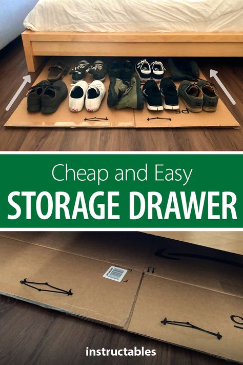 Diy Underbed Storage, Underbed Storage Ideas Diy, Diy Under The Bed Drawers, Diy Underbed Storage Drawers, Diy Under Bed Storage, Under Bed Storage Diy, Underbed Storage Ideas, Diy Under Bed Storage Drawers, Diy Furniture Sliders