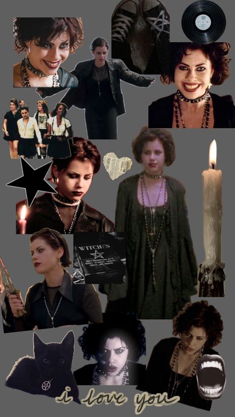 #thecraft #Goth #NancyDowns Janice Ian Outfit, Nancy Downs The Craft, Nancy The Craft, Goth Halloween Costume, Fairuza Balk, Nancy Downs, The Craft Movie, Witchy Outfits, Vintage Halloween Art