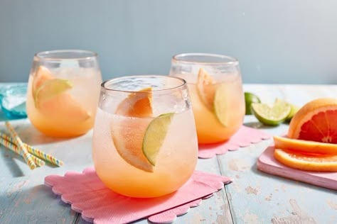 Move Over, Margaritas—You'll Make This Paloma Recipe All Summer Longthepioneerwoman Prickly Pear Margarita, Paloma Recipe, Paloma Cocktail, Grapefruit Soda, Sweet Cocktails, Tequila Drinks, Festive Cocktails, Tropical Drink, Fun Foods