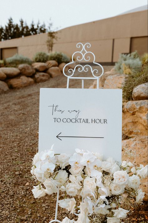 Cocktail Hour Decor Wedding, Cocktail Hour Sign, Cocktail Hour Decor, Wedding Cocktail Hour, Cocktail Hour Wedding, Wedding Cocktail, Wedding Cocktails, Wedding Sign, Decor Wedding