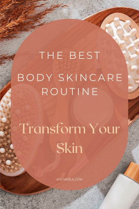 This complete body care routine is a haven for everyone seeking the best in self-care. Discover the secrets, embrace the glow, and fall in love with your skin! Body Care Schedule, Best Body Care Routine, Body Self Care Routine, Best Body Care Products, Environmental Wellness, Smooth Skin Body, Body Care Tips, Exfoliating Brush, Day Routine