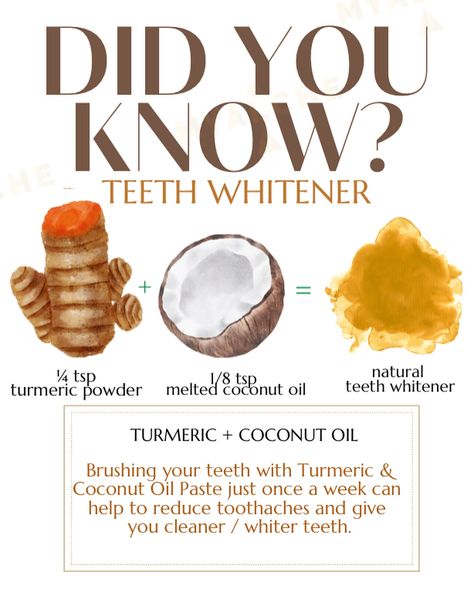 🦷 Natural Herbal Oral Care: Elevate Your Smile 🌿 Your oral health deserves the best that nature has to offer! At MYALCHE.com we bring you powerful herbal remedies to enhance your daily oral care routine. ✨ Turmeric + Coconut: Brighten your smile naturally and fight off bacteria with this potent duo. 🌸 Cloves: Chewing cloves is a remedy to help protect against cavities and freshen breath. Explore our herbal toothpaste and mouthwash bundle for a complete natural oral care experience. Treat y... Beauty Maintenance Routine, Natural Teeth Whitener, Herbal Toothpaste, Teeth Whitener, Natural Health Care, Oral Care Routine, Natural Teeth Whitening, Whitening Toothpaste, Natural Teeth