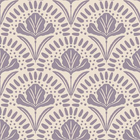 Delicate iris blooms in a unique block print style, creating a perfect blend of nature-inspired beauty and artistic craftsmanship. 10.25 inch vertical repeat of the design 20.5 inches wide and available in lengths of 3, 6, 9 or 12 feet Perfect for upgrading rooms, temporary spaces, bookshelves and more! Matte finish Made in USA Removable Wallpaper with a subtle canvas texture, designed for easy DIY application and removal. Best for installation on smooth, flat, non-textured surfaces. Can be clea Graphic Floral Print, Block Print Illustration, Iris Wallpaper, Print Fabric Design, Boho Pattern Design, Floral Repeat Pattern, Modern Paisley, Modern Floral Wallpaper, Hydrangea Wallpaper