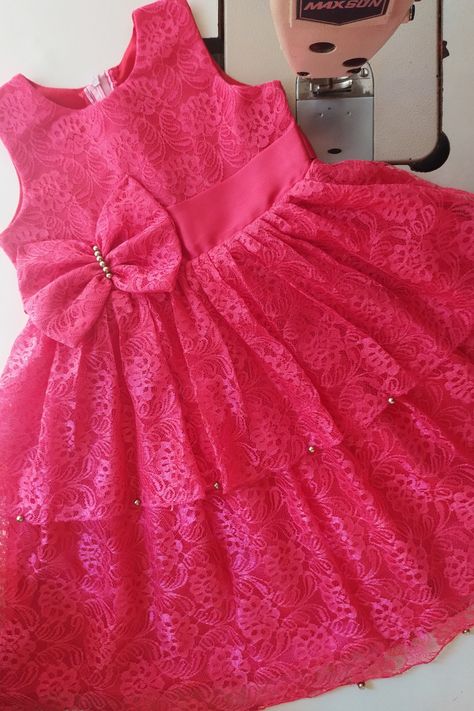 Bebi Frok Dresses, Party Wear Baby Frock, Net Frock, Kids Frock, Cotton Frocks For Kids, Girl Frock, Frocks For Kids, Frocks Design, 1st Birthday Dresses