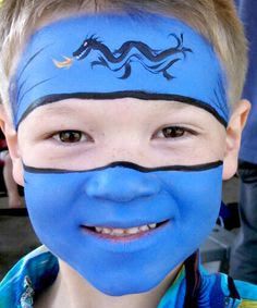 Buddy Bench, Blue Ninja, Face Painting For Boys, Pregnant Halloween Costumes, Festival Face, Christmas Cards Kids, Kids Face Paint, Pregnant Halloween, Boy Halloween Costumes