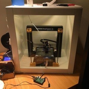 Octopus Box, Printer Desk, 3d Printer Enclosure, Ikea Stuva, Printer Cabinet, Lack Table, 3d Printing Diy, Printer Stand, Watch This Space