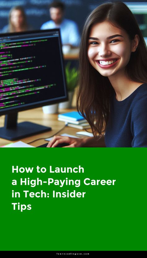 The tech industry has transformed rapidly over the past decade. New technologies emerge daily, driving demand for skilled professionals. As businesses embrace digital solutions, job opportunities in tech have exploded. This surge creates a high salary potential for those who enter the field.    However, not everyone can easily transition into this dynamic industry. The key lies in acquiring the right skills and knowledge. Understanding current trends and honing relevant competencies are vital. Employers seek candidates who demonstrate both technical and soft skills. Thus, preparing adequately can significantly enhance your career prospects.    This post aims to provide insider tips on launching a successful and high-paying tech career. Whether you are a student, . . . Tech Careers For Women, High Salary, Careers For Women, High Paying Careers, Resume Advice, Tech Career, Tech Industry, Tech Job, Current Trends