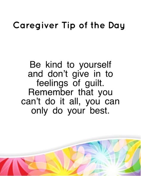 Caregiver Tip - Be Kind to Yourself Caregiver Quotes, Elderly Caregiver, Caregiver Burnout, Healthcare Quotes, Breakfast Low Carb, Caregiver Support, Family Caregiver, Health Lessons, Senior Care