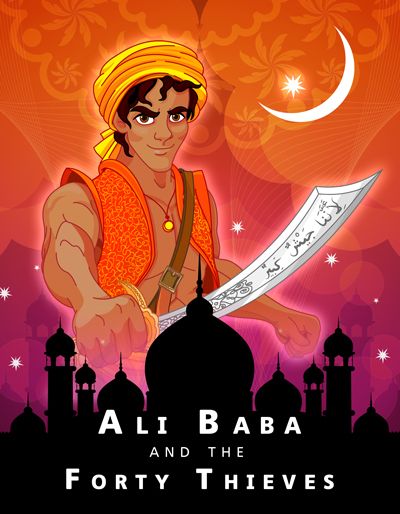 English | Ali Baba and the Forty Thieves | WorldStories Ali Baba And The Forty Thieves, Arabian Culture, Good Bedtime Stories, Nursery Worksheets, Dance Silhouette, English Stories For Kids, Nursery Songs, Emperors New Clothes, Kids Story