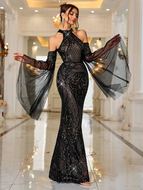 Women's & Men's Clothing, Shop Online Fashion Gown For Graduation, Wedding Guest Gown, Evening Dress Black, Graduation Dinner, Wedding Guest Gowns, Bodycon Evening Dress, فستان سهرة, Black Evening Dresses, Women Formals