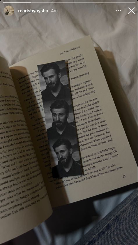 Chris Evans Bookmark Chris Evans Aesthetic, Chris Aesthetic, Aesthetic Bookstagram, Infj T, Books Aesthetic, It Ends With Us, Me! Me! Me!, Colleen Hoover, Steve Rogers