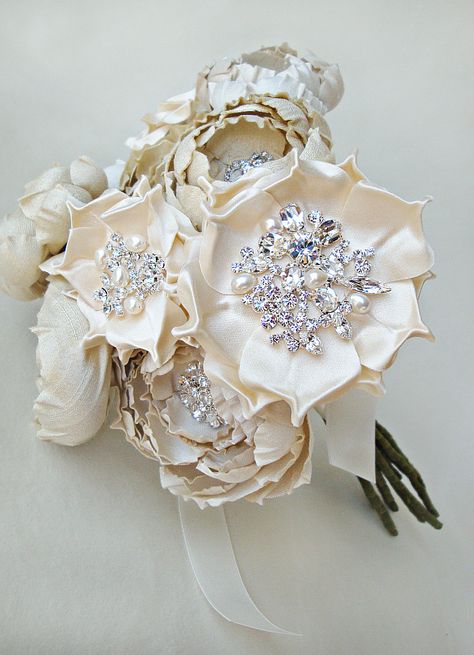 Flower Bouquet | emici silk flower bouquets Cheap Bridesmaids Bouquets, Cheap Bridal Bouquets, Fabric Bridal Bouquet, Cheap Bouquet, Cheap Wedding Bouquets, Fabric Flower Bouquet, Jeweled Bouquet, Artificial Wedding Bouquets, Winter Wedding Bouquet