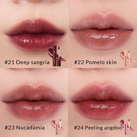 Romand Lip Tint, Romand Juicy Lasting Tint, Makeup Is Life, Makeup Tut, Ethereal Makeup, Make Up Looks, Body Scrubs, Makeup Looks Tutorial, Makeup Pictures