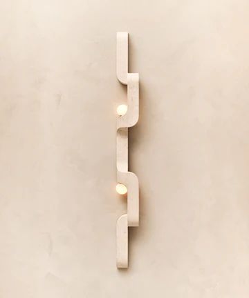 Sculptural Lighting, Home Objects, Bathroom Recessed Lighting, Contemporary Wall Lights, I Love Lamp, Long Walls, Timeless Furniture, Bathroom Wall Sconces, Stone Wall