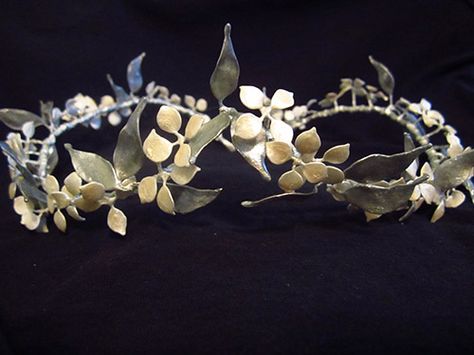 Lucy's Crown: DIY by Narniac made with paint and wire.  Narnian Artifact Quest WINNER Narnia Costumes, Crown Diy, Hair Things, Chronicles Of Narnia, Wedding Crown, Shiny Things, Bethlehem, Cosplay Ideas, Middle Earth