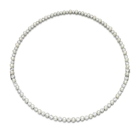 VAN CLEEF & ARPELS | NATURAL PEARL AND DIAMOND NECKLACE | Fine Jewels | Jewellery | Sotheby's Van Cleef Pearl Necklace, Necklace Van Cleef, Diamond Necklace Designs, Pearl And Diamond Necklace, Natural Pearl, Fine Jewels, Van Cleef Arpels, Van Cleef, Body Colour