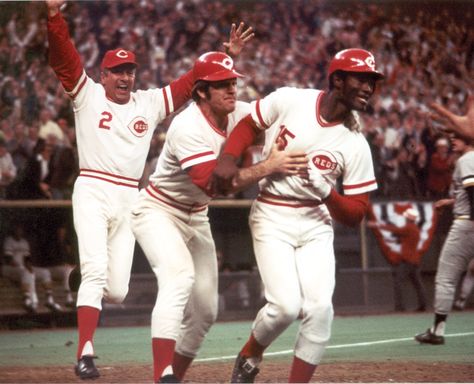 Reds! Cincinnati Reds Logo, George Foster, Big Red Machine, Ault Park Cincinnati, Vintage Cincinnati Bengals, Old Cincinnati Photos, Cincinnati Reds City Connect, Mlb Uniforms, Johnny Bench