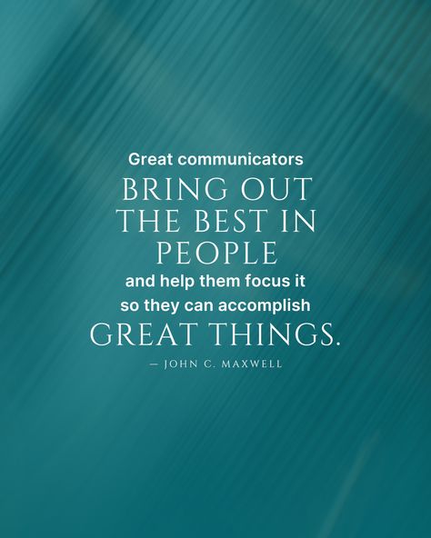 If your motive for speaking is anything other than adding value to people and moving them to take positive action that will help them, you're missing the boat. The 16 Undeniable Laws of Communication will help you move your listeners to action. It's available for pre-order now! 16Laws.MaxwellLeadership.com Miss Communication Quotes, Communication Quotes, John Maxwell, The Boat, Pre Order, Communication, Bring It On, Good Things, Quotes