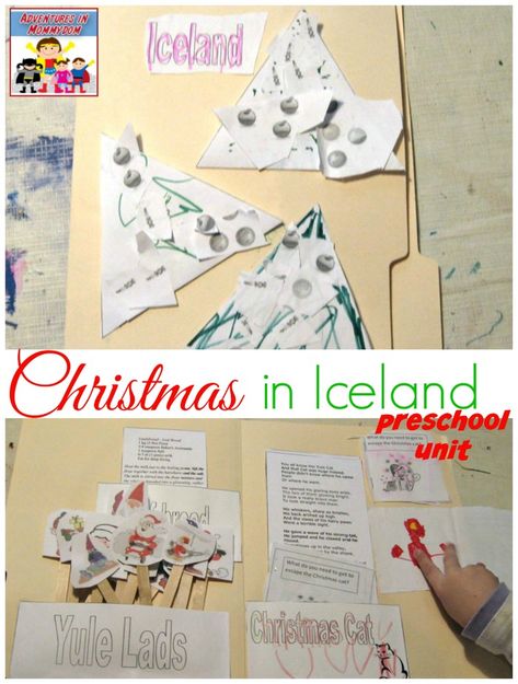 Christmas in Iceland is traditionally very different from the United States.  We had fun trying to recreate similar traditions to the Icelanders. Christmas In Iceland, Iceland Christmas, Homeschool Holidays, Preschool Christmas Activities, Christmas Units, Traditions To Start, Preschool Units, Christmas World, Holidays Around The World