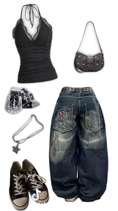 Street Style Outfits Casual, Trashy Outfits, Look Grunge, Outfit Inspo Casual, 2000s Fashion Outfits, Swaggy Outfits, Simple Trendy Outfits, Looks Chic, Cute Everyday Outfits