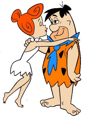 Awww....the softer side of Fred. Fred And Wilma Flintstone, Wilma Flintstone, A Cartoon Character, Fred Flintstone, School Cartoon, Vintage Cartoons, The Flintstones, Morning Cartoon, Classic Cartoon Characters