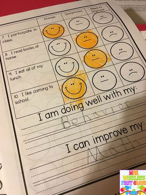 Conferences: Self-Reflection Kindergarten Conferences, Kindergarten Names, Reflection Activities, Leader In Me, Class 8, Daily Reflection, Bright Ideas, Classroom Fun, Self Reflection