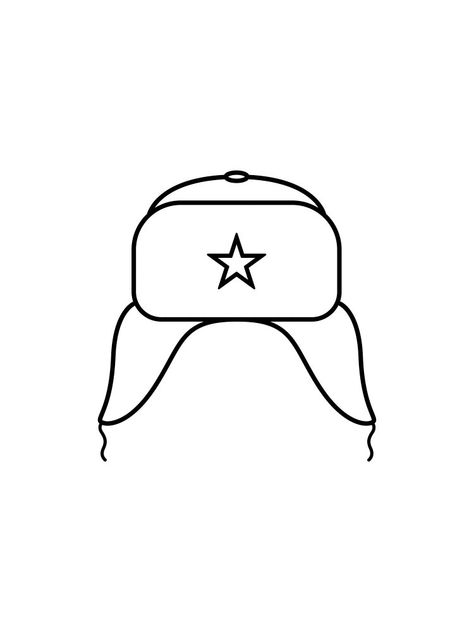 https://kidipaint.com/coloring-pages/winter/cap-9/ Check more at https://kidipaint.com/coloring-pages/winter/cap-9/?utm_source=pinterest Coloring Pages Winter, Star Coloring Pages, Trapper Hats, Hat Clips, Winter Cap, A Drawing, Winter Hat, Men Winter, Coloring Page