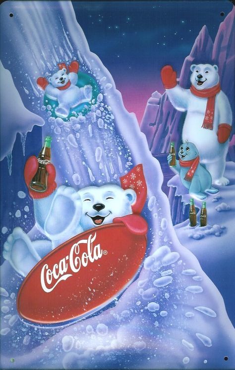 Coca Cola Pictures, Coca Cola History, Coca Cola Merchandise, Coca Cola Poster, Cocoa Cola, Coca Cola Bear, Coca Cola Decor, Coca Cola Santa, Coca Cola Polar Bear