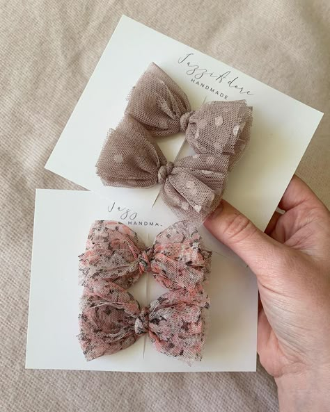 JazziAdore on Instagram: “Cute little pigtails sets • Happy Friday!” Diy Pigtail Bows, Handmade Hair Accessories Diy, Hair Bows Tutorial, Hair Accessories Business, Crafts Keychains, Fabric Hair Accessories, Baby Bow Clips, Diy Hair Clips, Hair Bows Diy Ribbon