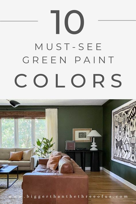 Green Parlor Room, Aged Pine Valspar, Shades Of Green Wall Paint, Green Painted Rooms Ideas, Green Indoor Paint Wall Colors, Green Dining Room Paint Colors, Sherwin Williams Dard Hunter Green, Deep Green Dining Room, Green Paint Colors Living Room