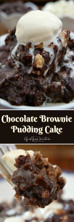 Chocolate Brownie Pudding Cake is an easy chocolate dessert recipe loaded with yummy chocolate pudding. Brownie Pudding Cake, Chocolate Brownie Pudding, Desserts Winter, Brownie Pudding, Pudding Cakes, Cake Brownie, Easy Chocolate Desserts, Cake Easy, Pudding Desserts