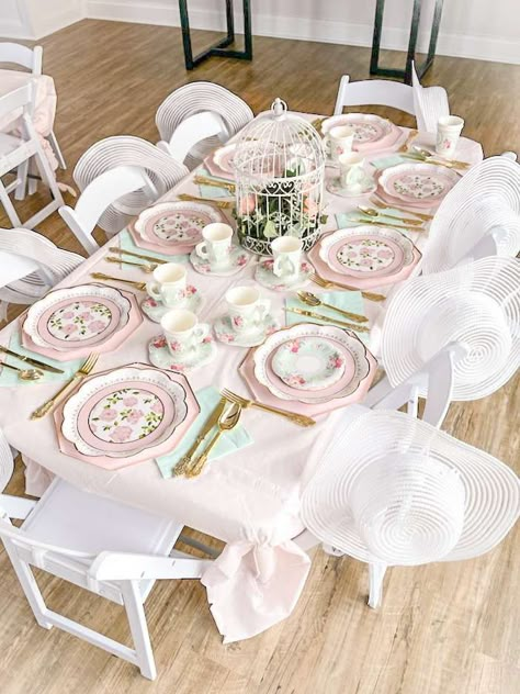 Mother’s Day Tea Party, Mothers Day Tea Party Ideas, Minnie Mouse Tea Party, Toddler Tea Party Birthday, Mouse Tea Party, Toddler Tea Party, Girls Tea Party Birthday, Princess Tea Party Birthday, Tea Party Table Settings