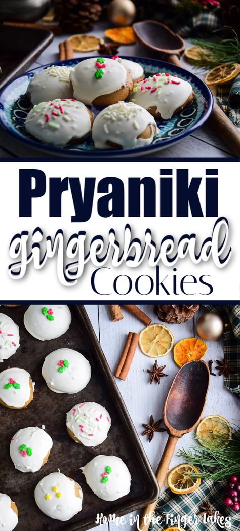 Russian Gingerbread Cookies, Russian Cookies Traditional, Russian Cookies Recipes, Ukrainian Christmas Cookies, Russian Christmas Cookies, Ukrainian Cookies Recipe, Pryaniki Cookies, Russian Christmas Food, Pryaniki Recipe