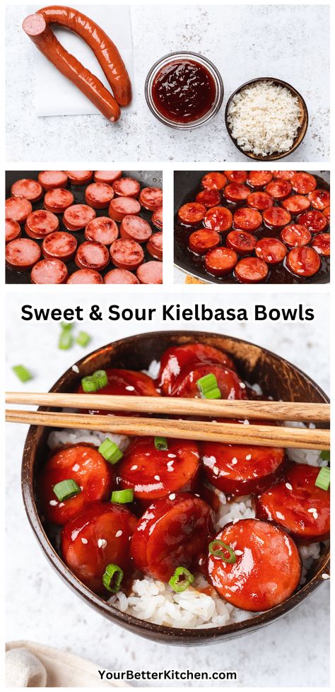 19 Easy Kielbasa Recipes Kielbasa Crockpot Recipes Slow Cooker, Kielbasa Sausage Recipe, Crockpot Keilbasa Recipes Easy, Kielbasa In Oven, Kabasa Appetizers, Kielbasa Tortellini Recipes, Kalbasa Sausage Recipes, Polish Kielbasa Recipes Dinners, Kiabossa Sausage Recipes