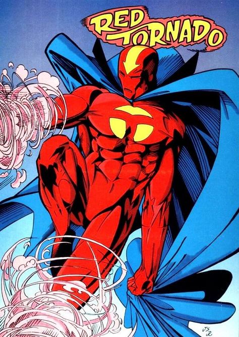 Force Powers, Air Spirit, Red Tornado, Justice League Dark, Justice Society Of America, Book Artwork, Comic Characters, Arte Dc Comics, John Smith