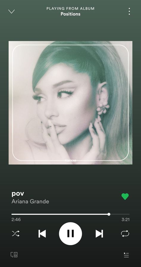 Spotify Screenshot, Ariana Grande Album, Ariana Grande Songs, Music Collage, Ariana Grande Wallpaper, Music Video Song, Music Album Covers, Mood Songs, Music Album Cover