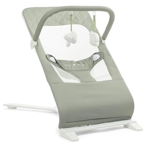 See more on nashvillebabyguide.com! | baby bouncer | baby | baby swing | baby gear | Baby Chair, Baby Bouncer, Baby List, Travel Storage Bag, Baby Seat, Baby Store, Organic Cotton Fabric, Baby Toddler Toys, Cotton Fabrics