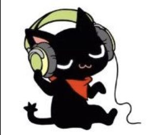 headphone cat !?😼😼🦈 Cat Listening To Music Drawing, Cat Song, Cat Rocks, Cat Headphones, Gamer Cat, Foster Kittens, Cat Character, Red Scarf, Cute Cat Gif