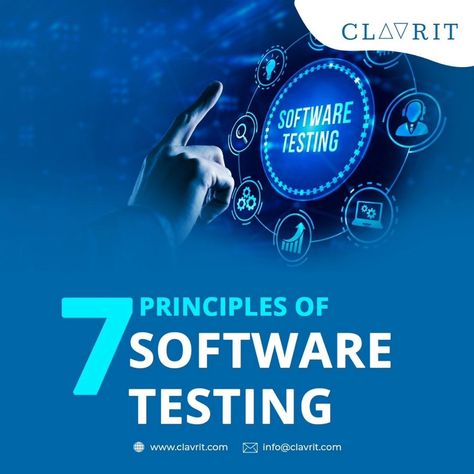 Excited to share 7 Principles of Software Testing that every professional should know! 💻 From ensuring thoroughness to embracing automation, these principles are fundamental for delivering high-quality software. Check out my latest post to dive deeper into each principle and elevate your testing game! #SoftwareTesting #QualityAssurance #TechSkills #clavrit #QualityAssurance #clavritdigitalsolutions #gurgaon #aq #machinelearning #clavritdigitalsolutions Software Testing, Machine Learning, To Share, Software, High Quality, Quick Saves