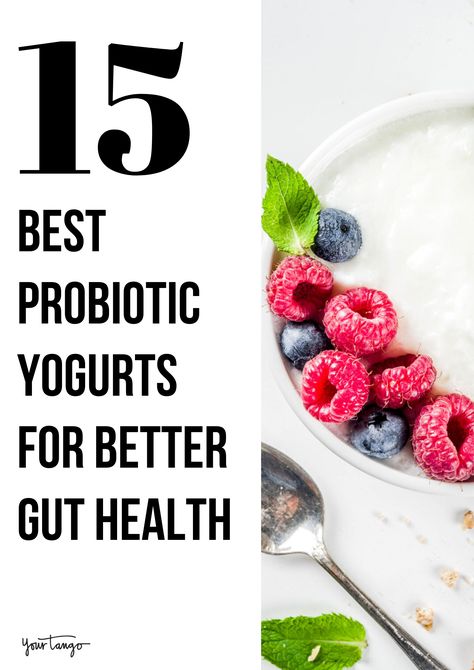 15 Best Probiotic Yogurts For Better Gut Health | YourTango #food #health #healthy Healthy Yogurt Brands, Best Greek Yogurt, Better Gut Health, Yogurt Brands, Probiotic Yogurt, Heal Your Gut, Healthy Probiotics, Probiotic Drinks, Gut Health Recipes