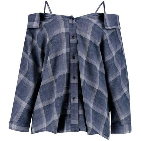 3.17. - Canada - at the hotel w tim Jersey Crop Top, Cold Shoulder Tops, Blue Crop Top, Blue Checkered, Shoulder Tops, Checkered Shirt, Shoulder Shirts, Kpop Fashion Outfits, Edgy Outfits