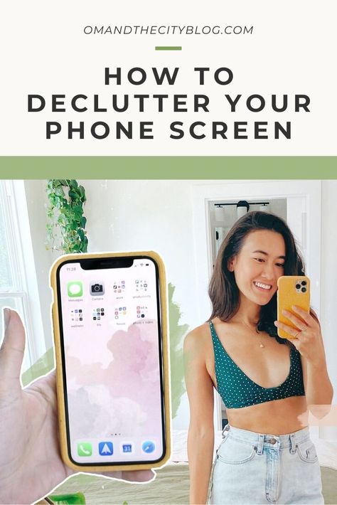 Phone Screen Organization, Jules Acree, Homescreen Organization, Phone Homescreen, How To Simplify, Freedom Life, How To Declutter, Digital Detox, Holistic Lifestyle