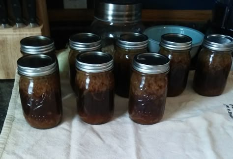 French Onion Soup for Canning (Ball recipe) Pressure Canning French Onion Soup, French Onion Soup For Canning, French Onion Soup Canned, Canning Onion Soup, French Onion Soup Canning Recipe, Canned French Onion Soup Recipes, Canning French Onion Soup, Ball Canning Recipes, Canning Soup Recipes