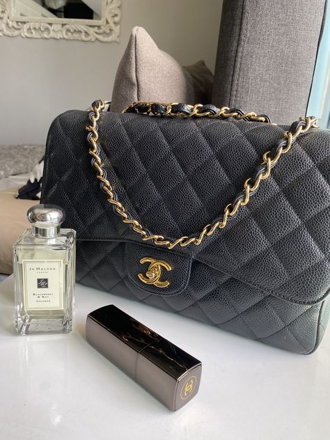 Chanel Caviar Bag Outfit, Chanel Caviar Bag, Chanel Jumbo Caviar, Chanel Jumbo Flap, Chanel Price, Paris 2023, Chanel Classic Flap Bag, Chanel Jumbo, Dark Coquette