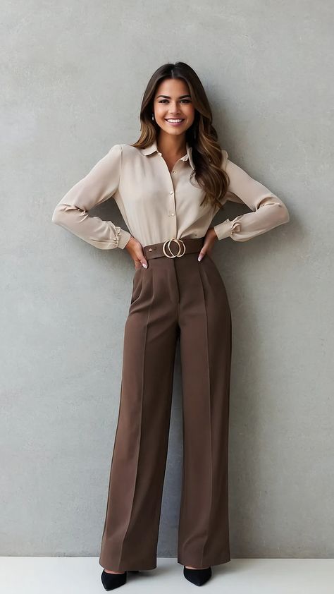 Elevate Your Wardrobe: 17 Stylish Office Outfits for Young Professionals - Inspire Inlet Business Professional Teacher Outfits, Styling Dress With Belt, Women Presentation Outfit, Women’s Business Formal, Trending Business Casual Outfits, Lawyer Outfit Summer, Office Wear Women Work Outfits Classy Young Professional Casual, Business Capsule Wardrobe Women, Deca Outfits Young Professional