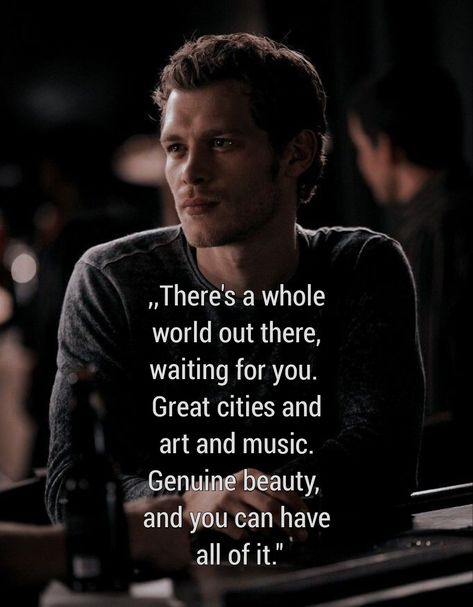 Klaus Quotes The Originals, The Vampire Diaries Aesthetic Quotes, Quotes From The Vampire Diaries, Klaus Quotes, The Originals Quotes, Klaus Mikaelson Quotes, Tvd Poster, Tvdu Quotes, The Vampire Diaries Quotes