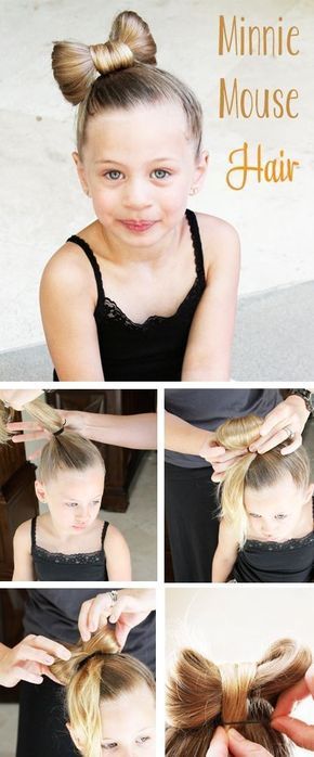 Minnie Mouse Hairstyle Step By Step Hair Tutorial see yourself how easy is to make this Minnie Mouse Hair ! Great Tutorial ! Minnie Mouse Hair, Mouse Hair, Wacky Hair, Hair Done, Crazy Hair Day At School, Crazy Hair Days, Long Hair Girl, Toddler Hair, Crazy Hair