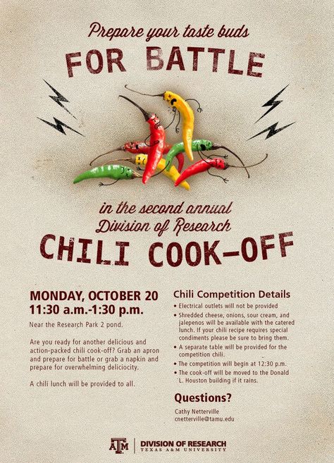 Chili Cook-off flyer/poster Chilli Cookoff, Rib Cook Off, Chili Fest, Chili Contest, Salsa Chili, Bake Sale Flyer, Chili Party, Green Chili Recipes, Chili Bar